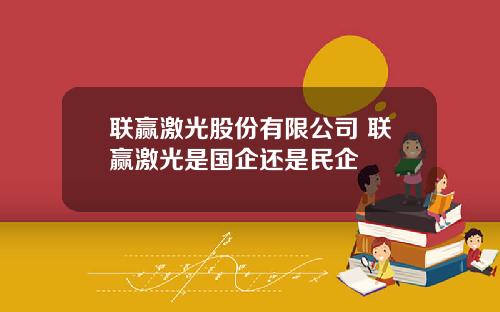 联赢激光股份有限公司 联赢激光是国企还是民企